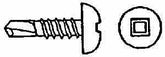 90145 8X3/4 PKG/10 SCREW METAL